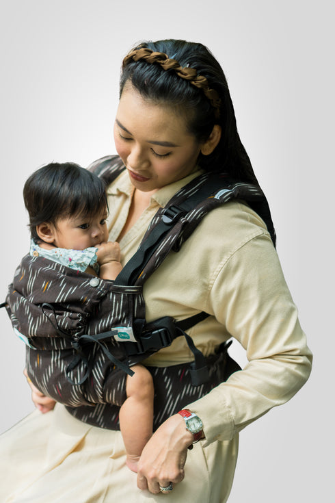Aseema Baby Carrier- Aurora | Ikat