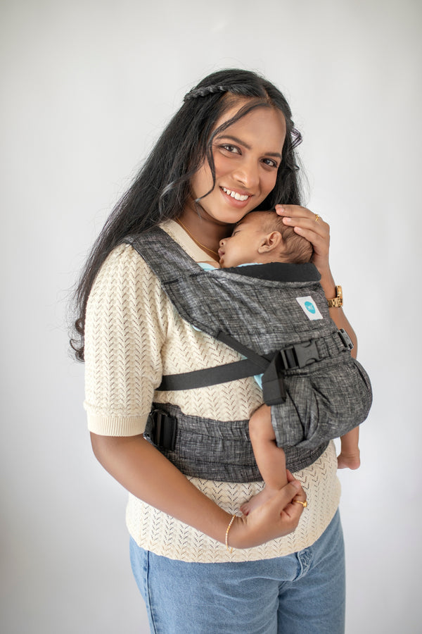 Lali Baby Carrier - Grey | Linen
