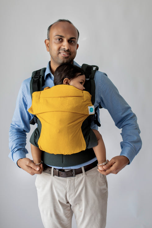 Aseema Baby Carrier- Mustard | Signature Seconds