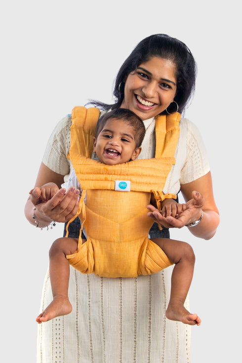 Anya Baby Carrier - Sunny | Linen