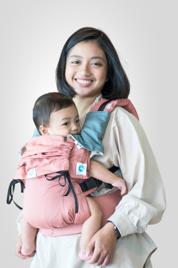 Aseema Baby Carrier- Blushwood | Linen