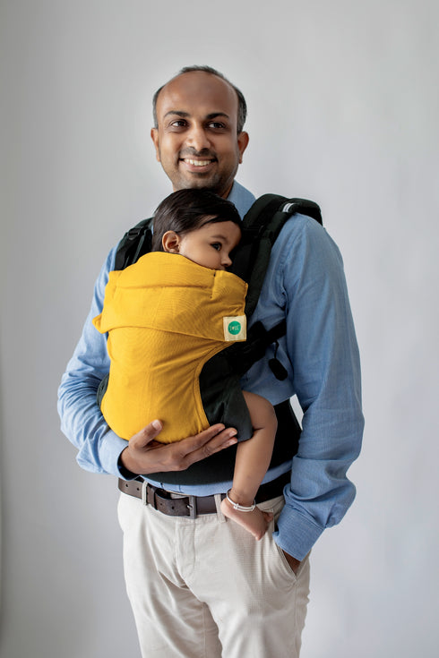 Aseema Baby Carrier- Mustard | Signature Seconds