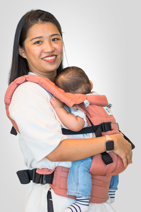 Lali Baby Carrier - Blushwood | Linen