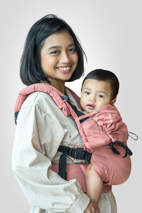 Aseema Baby Carrier- Blushwood | Linen