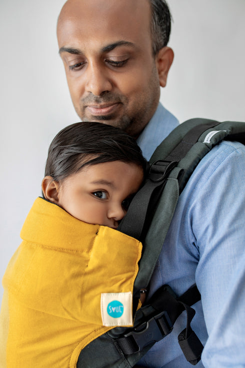 Aseema Baby Carrier- Mustard