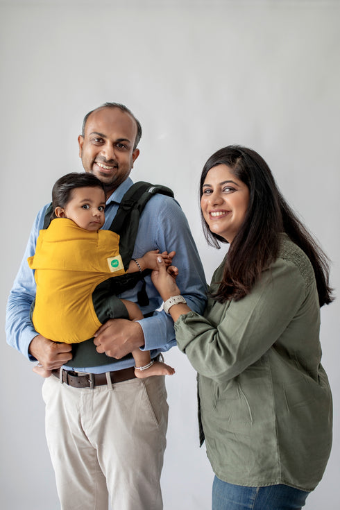 Aseema Baby Carrier- Mustard