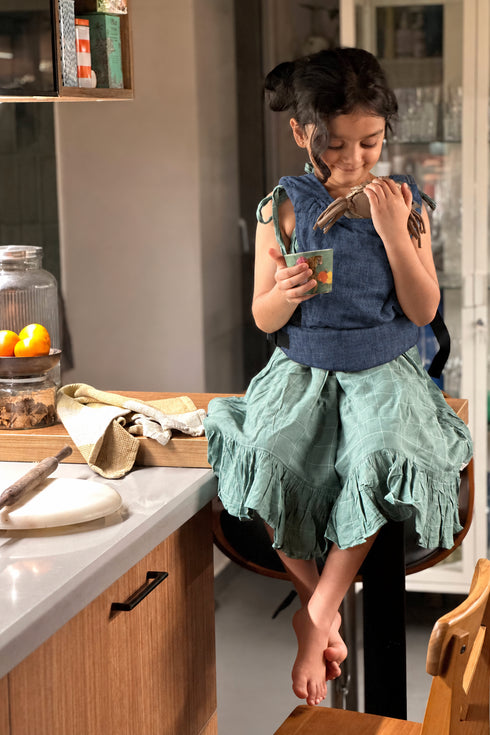 Toy Doll Carrier - Denim