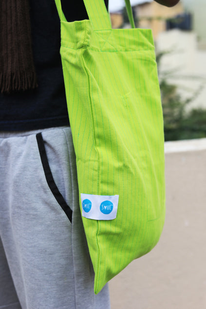 Cotton Tote Bag with Zipper