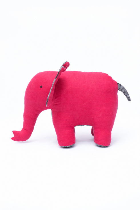 Pink Elephant Soft Toy