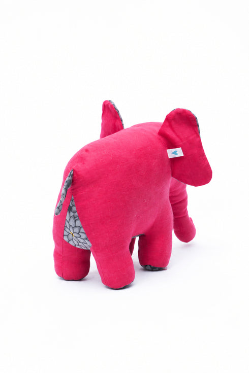 Pink Elephant Soft Toy