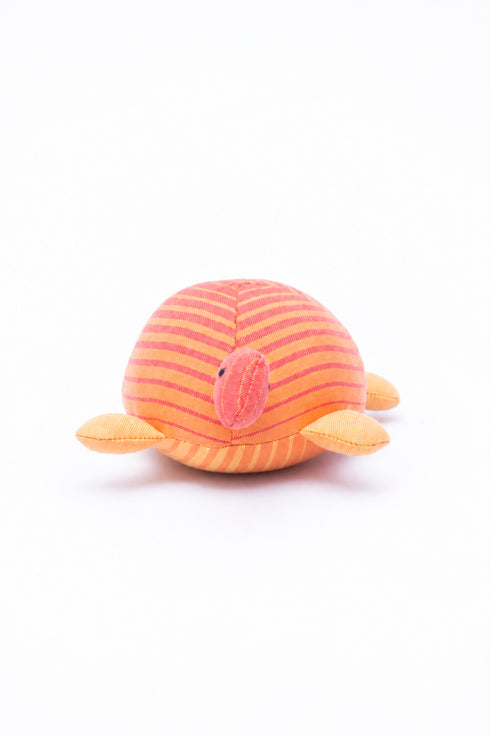 Orange Turtle Soft Toy
