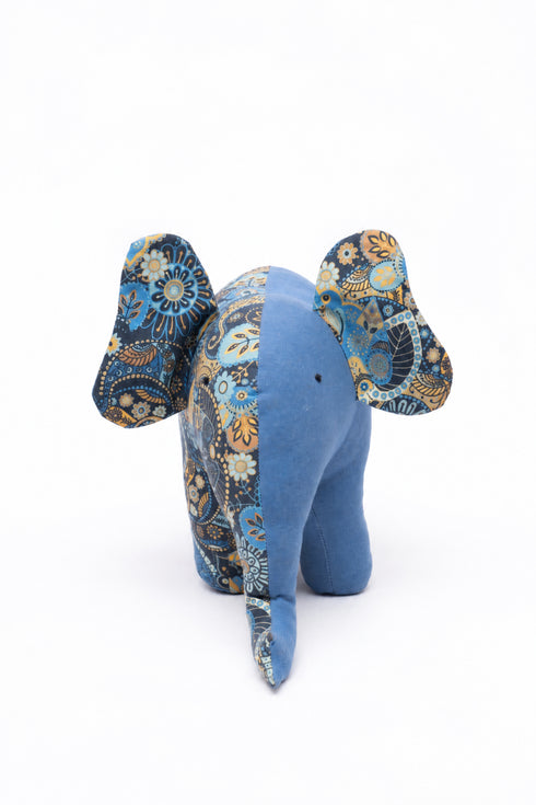 Blue Elephant Soft Toy