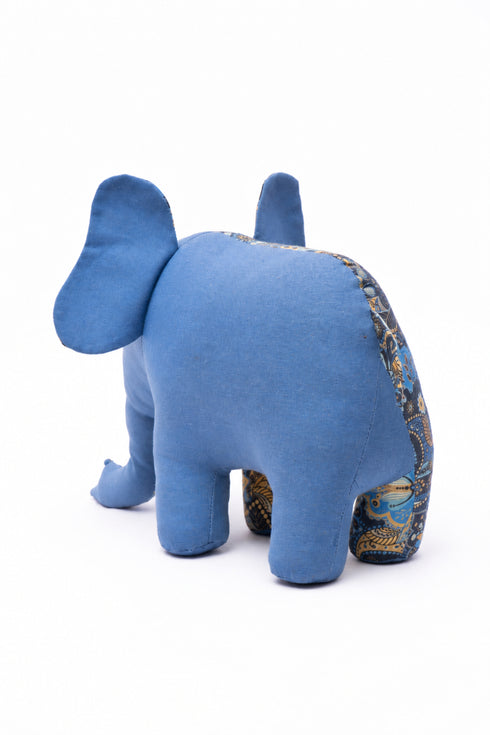Blue Elephant Soft Toy