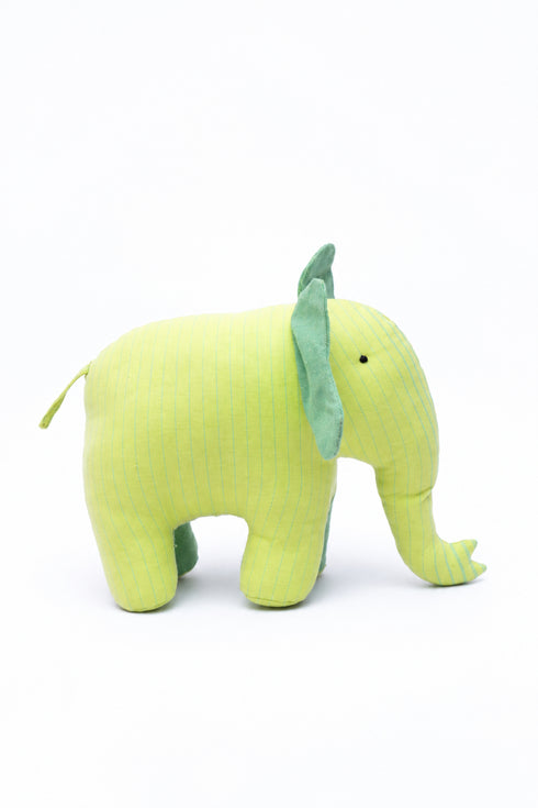 Green Elephant Soft Toy