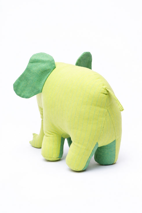 Green Elephant Soft Toy