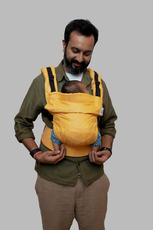 Aseema Baby Carrier- Sunny | Linen