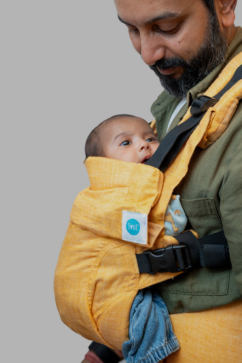 Aseema Baby Carrier- Sunny | Linen