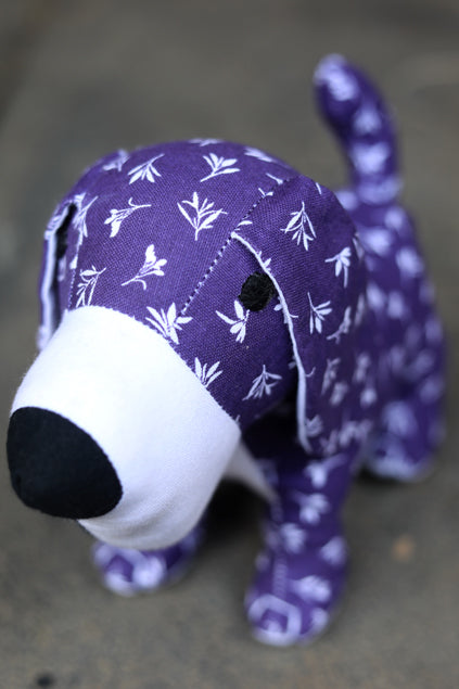 Upcycled Dog Soft Toy Roxy