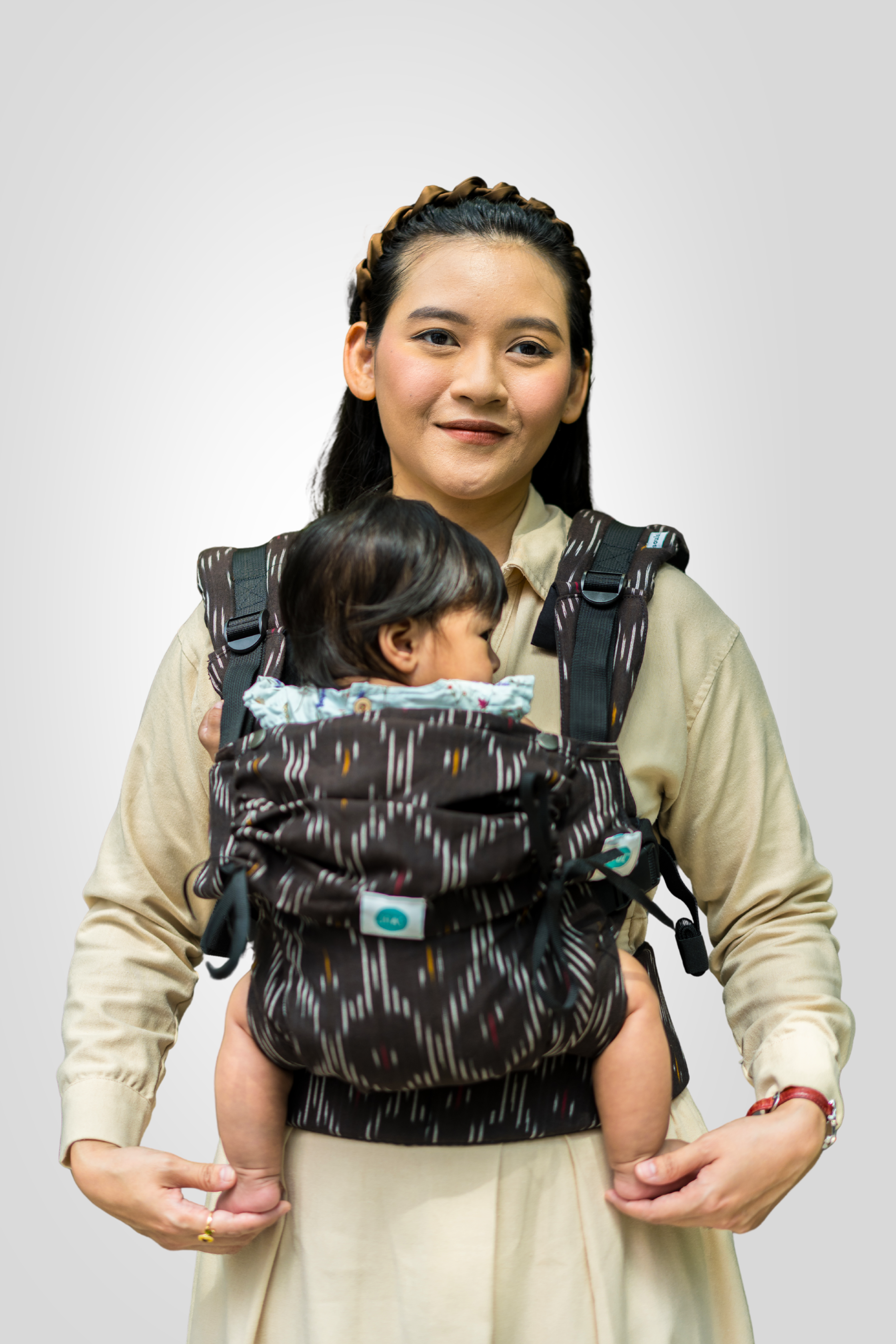 Aseema Baby Carrier- Aurora | Ikat