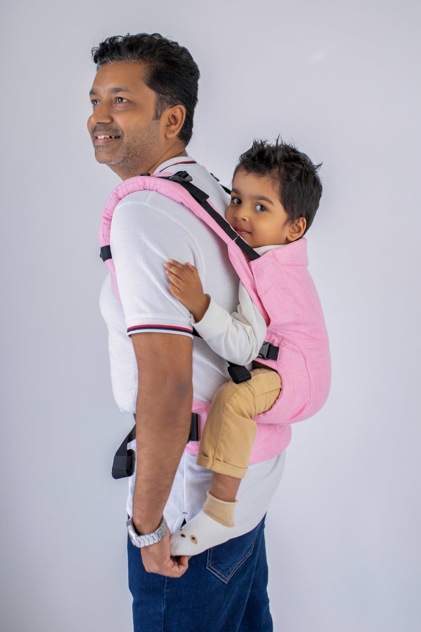 Aseema Baby Carrier- Bloom | Linen – Soul Baby Carriers