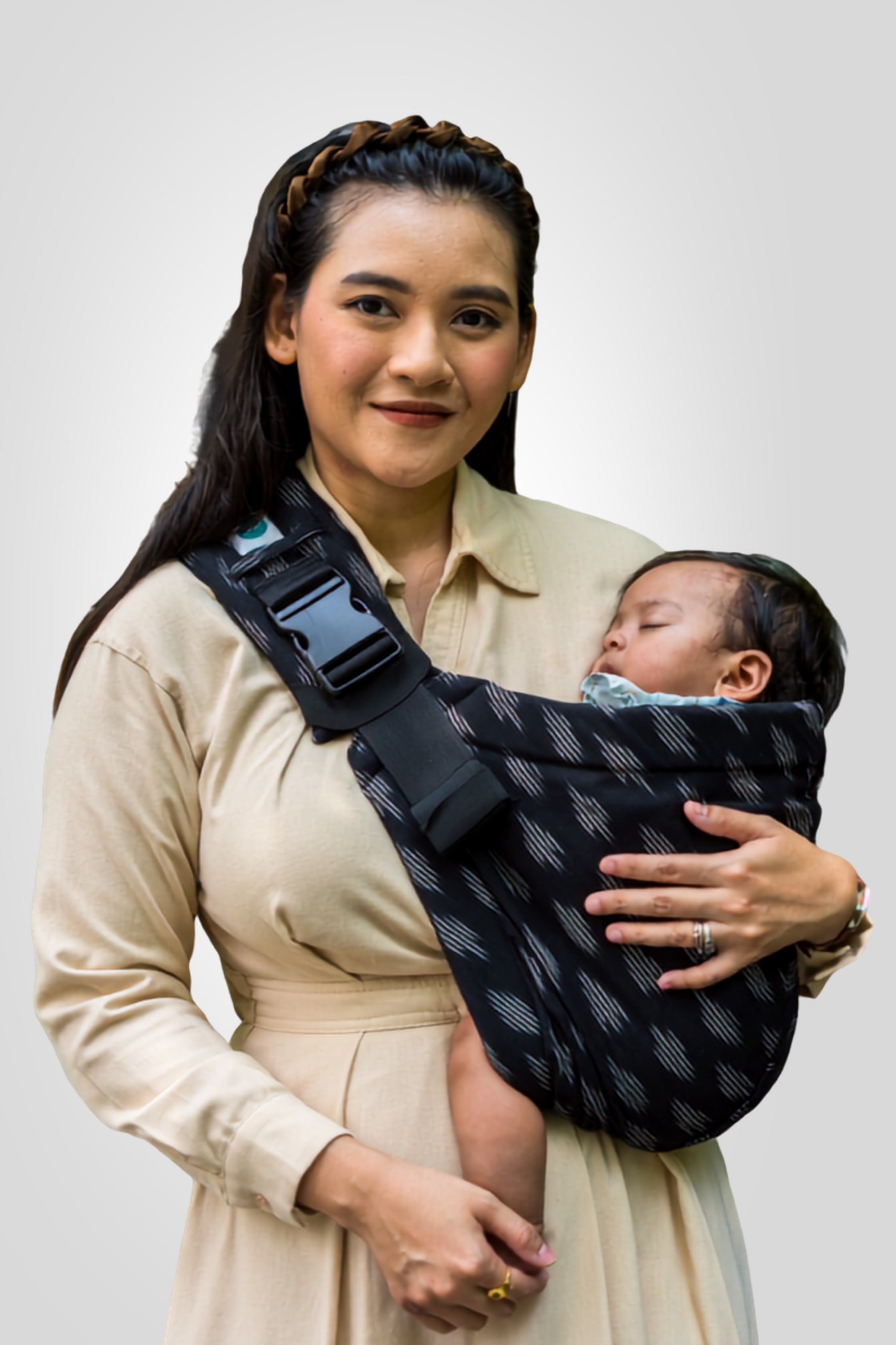 Imbu Hip Sling- Starlight | Ikat