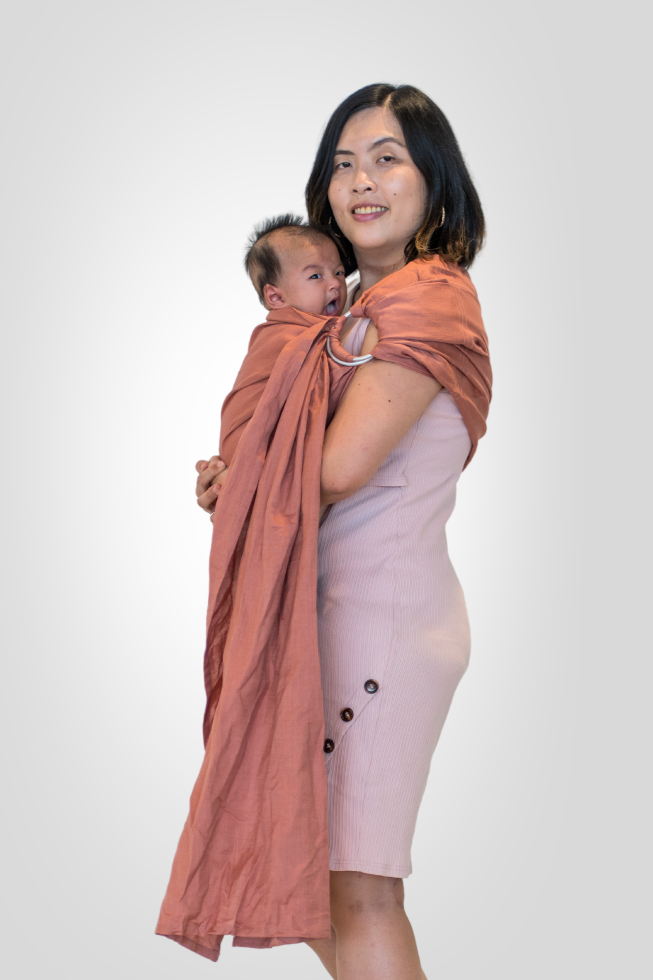 Ring Sling - Blushwood | Linen