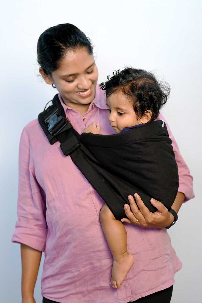 Imbu Hip Sling- Black – Soul Baby Carriers