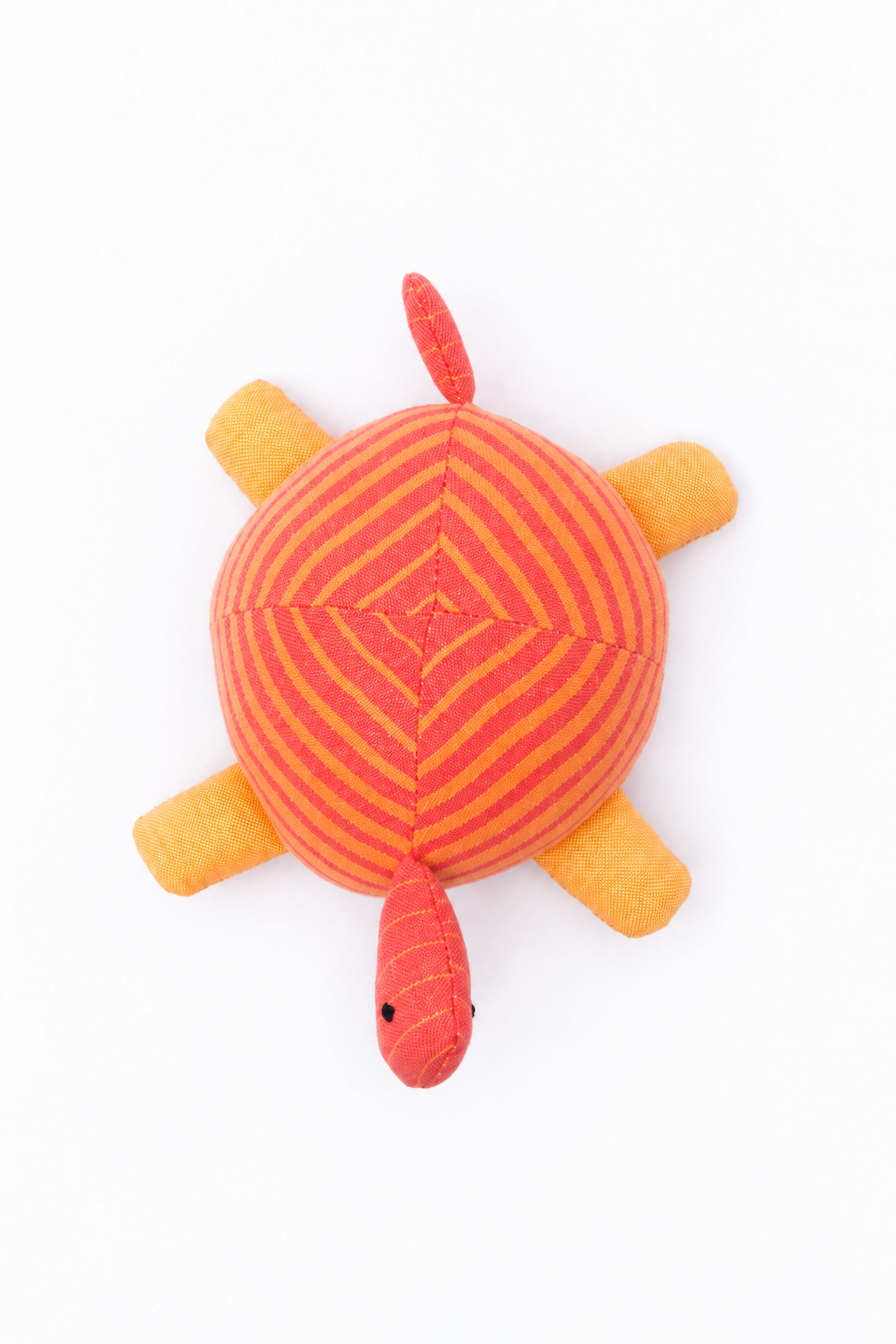 Orange Turtle Soft Toy