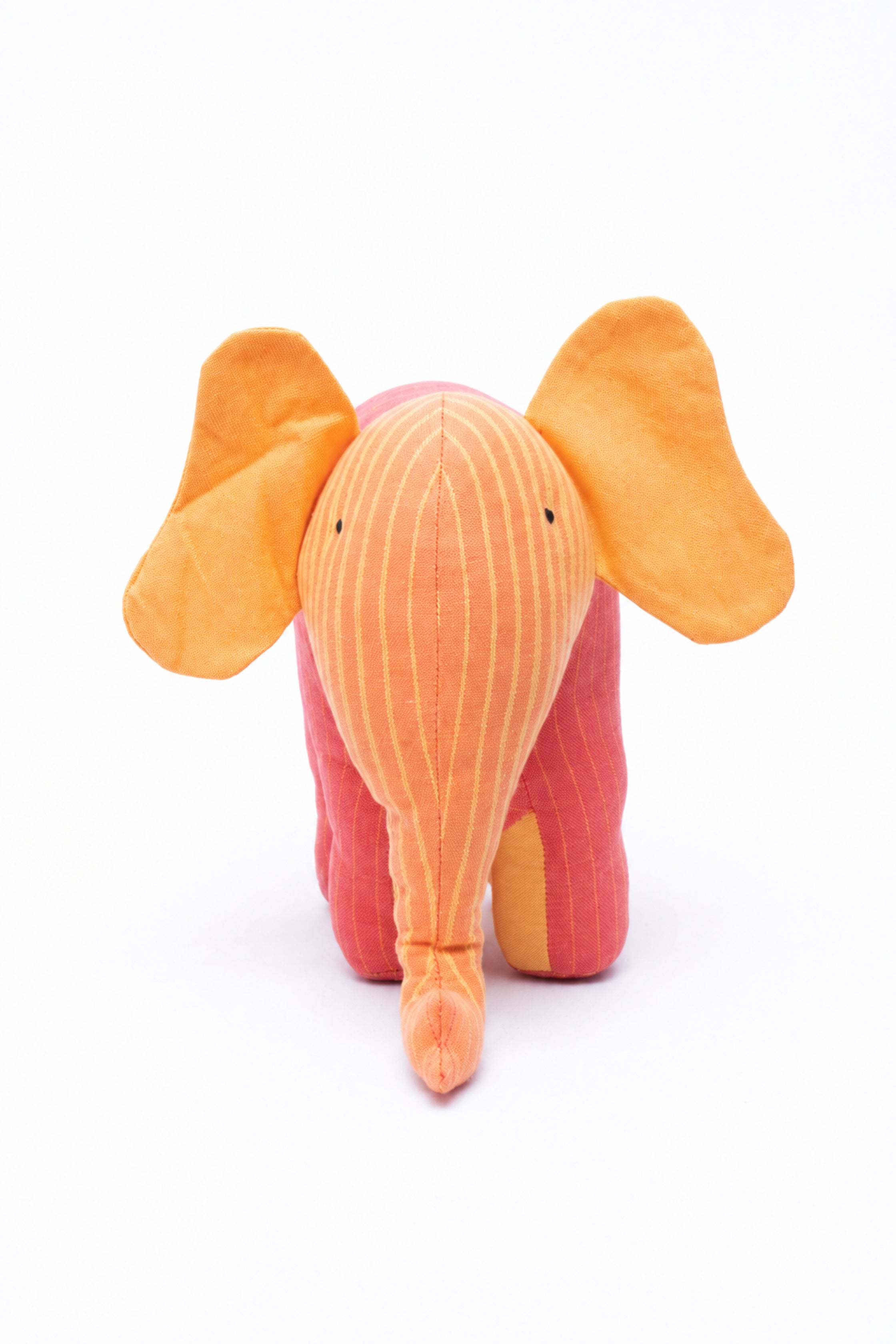 Orange Elephant Soft Toy